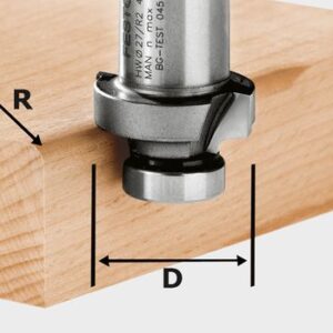 Festool Fresa para redondear HW R6-OFK 500