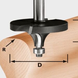 Festool Fresa para redondear HW R16/D64/26 S12