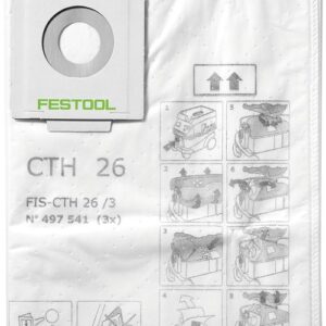 Festool Bolsa de filtro de seguridad FIS-CTH 26/3