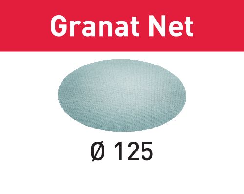 Festool Abrasivo de malla STF D125 P80 GR NET/50 Granat Net