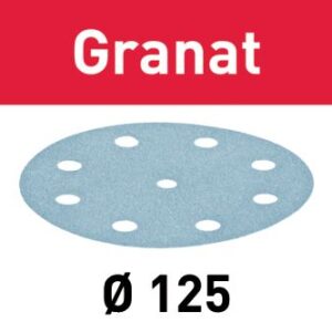 Festool Disco de lijar STF D125/8 P180 GR/10 Granat