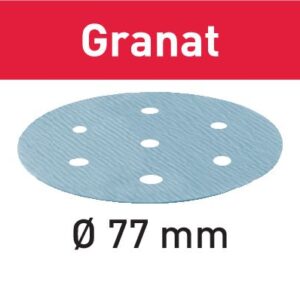 Festool Disco de lijar STF D 77/6 P1000 GR/50 Granat