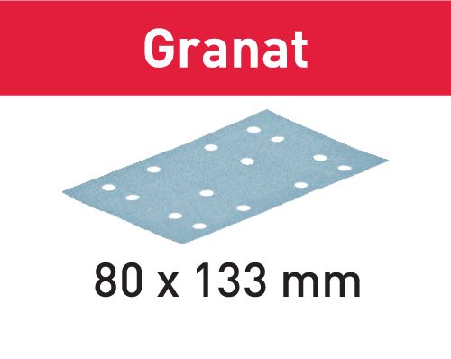 Festool Hoja de lijar STF 80x133 P150 GR/100 Granat
