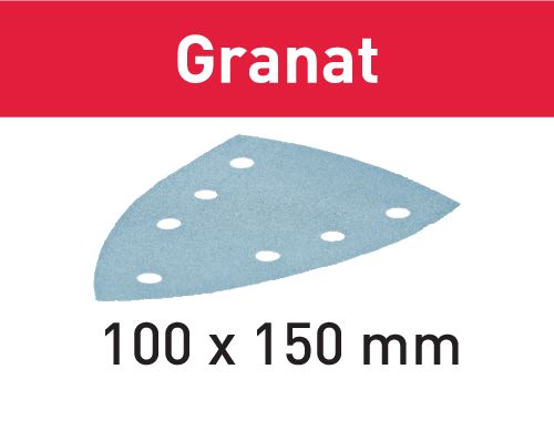 Festool Hoja de lijar STF DELTA/7 P120 GR/10 Granat