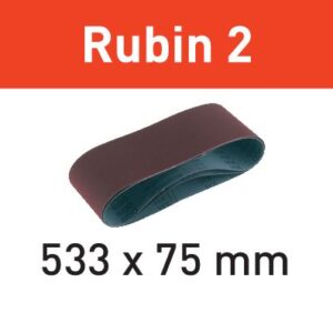 Festool Banda de lijar L533X 75-P40 RU2/10 Rubin 2